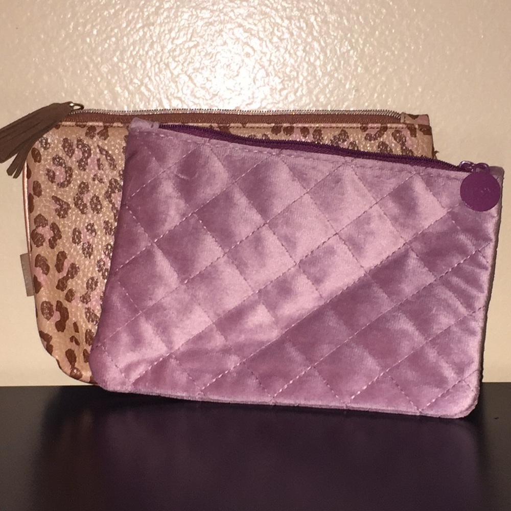 2 Ipsy Bags Bundle NEW Cosmetic Makeup Bag!